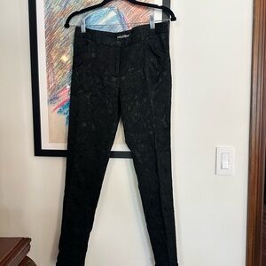 Dolce & Gabbana Elegant Black Textured Trousers